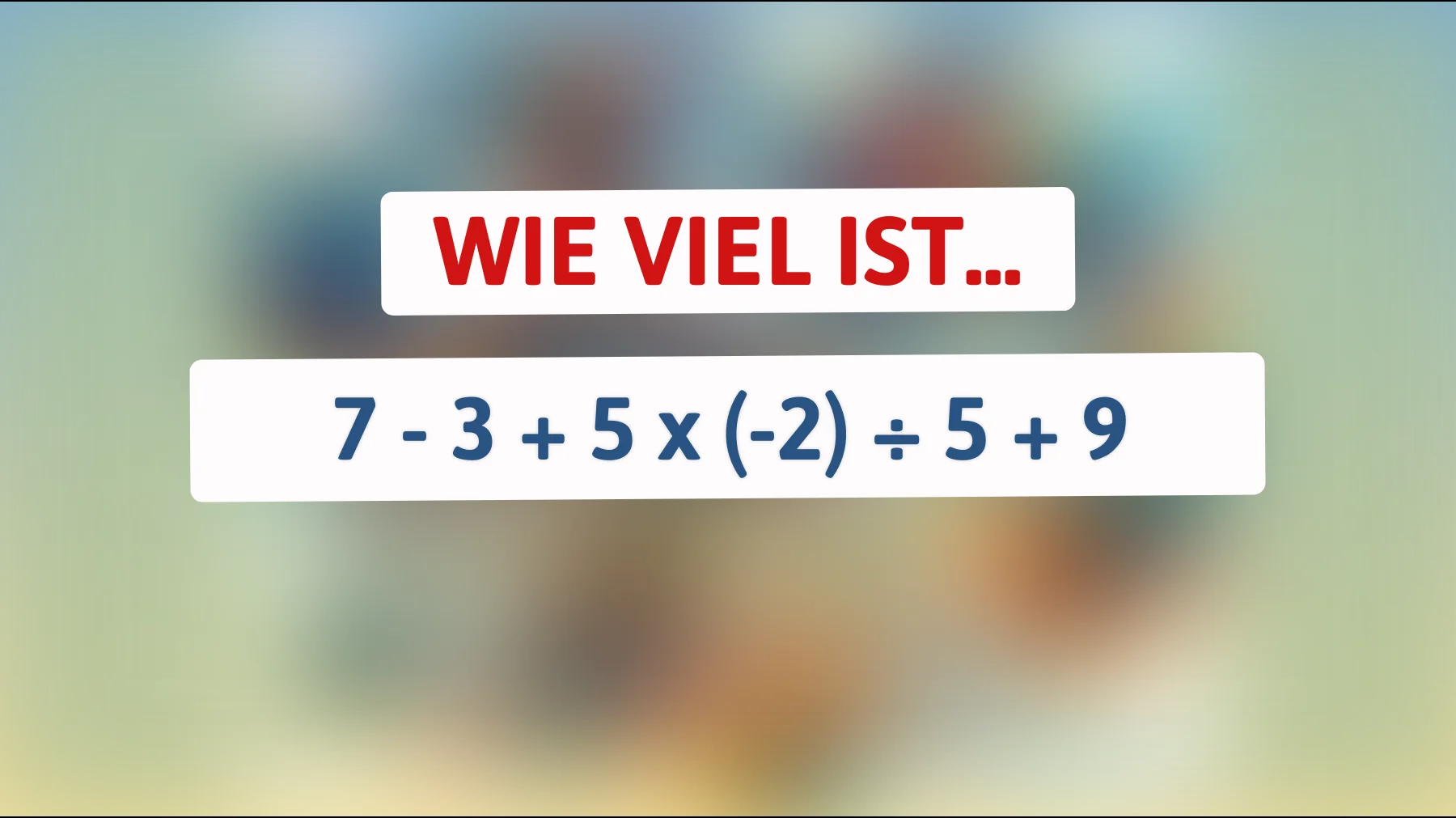Nur für die Cleversten: Kannst du dieses mathematische Rätsel lösen, das selbst Profis ins Schwitzen bringt?"