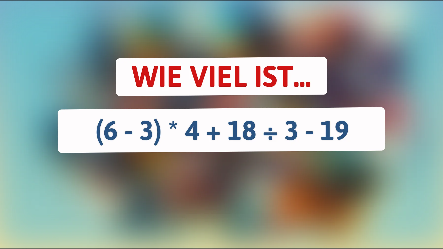 Kannst du das knifflige Rätsel der Genies knacken? Teste dein Gehirn mit dieser Mathematikherausforderung!"
